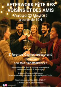 afterwork 23 mai 2025